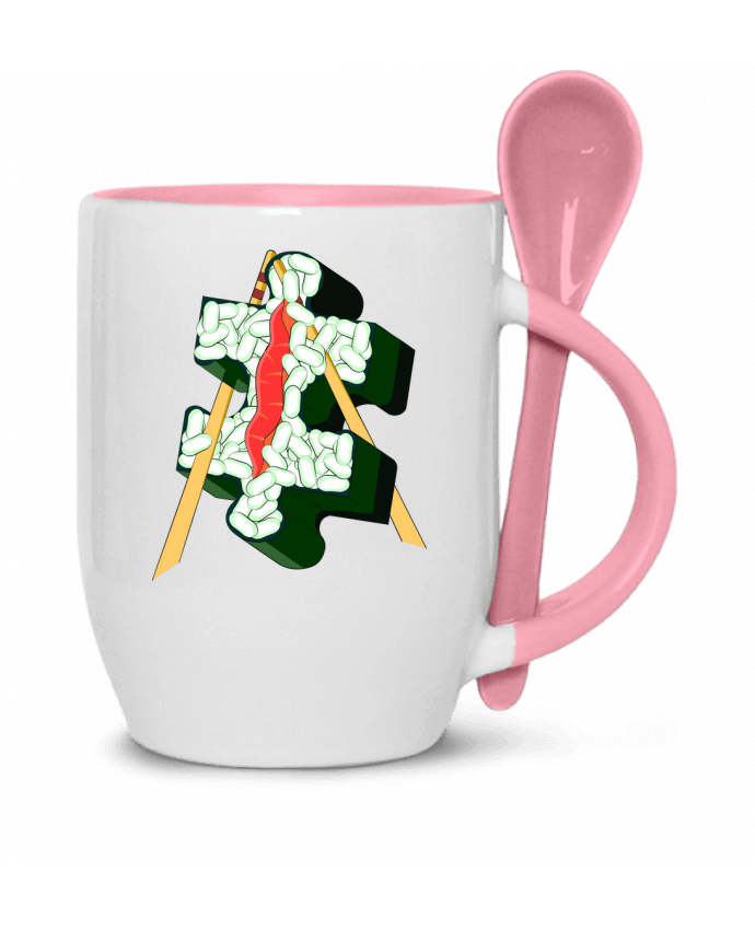  Tasse cuillère SUSHI PIECE par Santiaguen