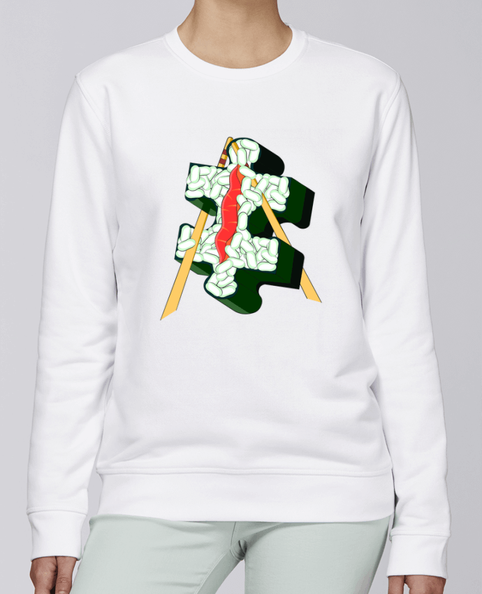 Sweatshirt SUSHI PIECE par Santiaguen