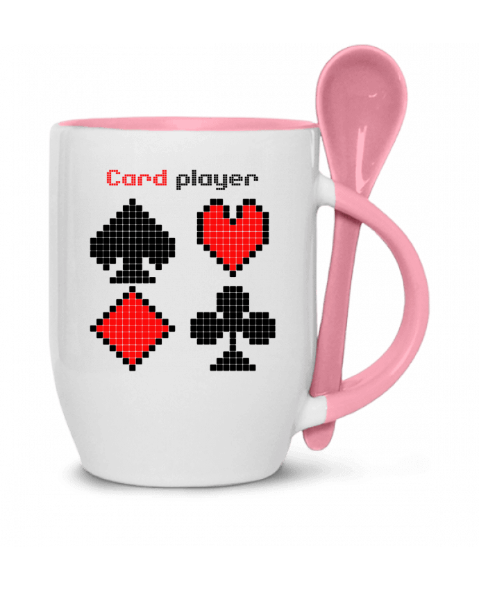  Tasse cuillère Rigged Poker - Pixel Art - Card Player par Rigged Poker Shop