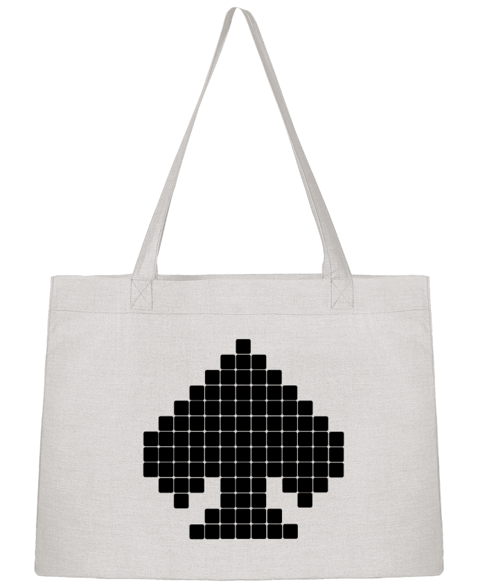 Sac Shopping Rigged Poker - Pixel Art - Piques par Rigged Poker Shop