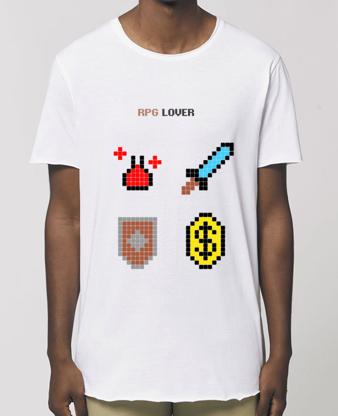 Tee-shirt Homme Rigged Poker - Pixel Art - RPG Lover Par  Rigged Poker Shop