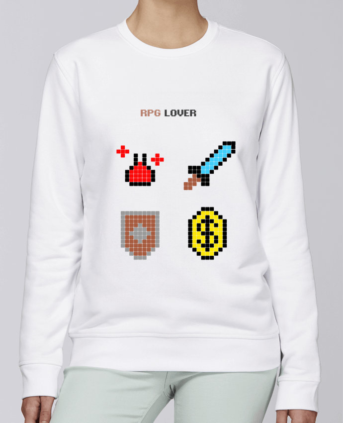 Sweatshirt Rigged Poker - Pixel Art - RPG Lover par Rigged Poker Shop