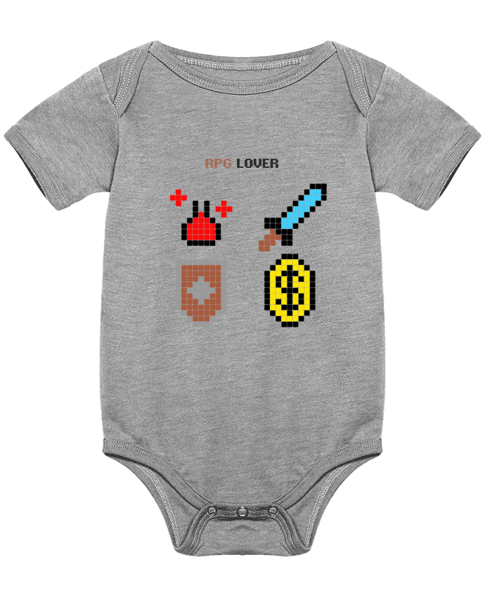 Body bébé Rigged Poker - Pixel Art - RPG Lover par Rigged Poker Shop