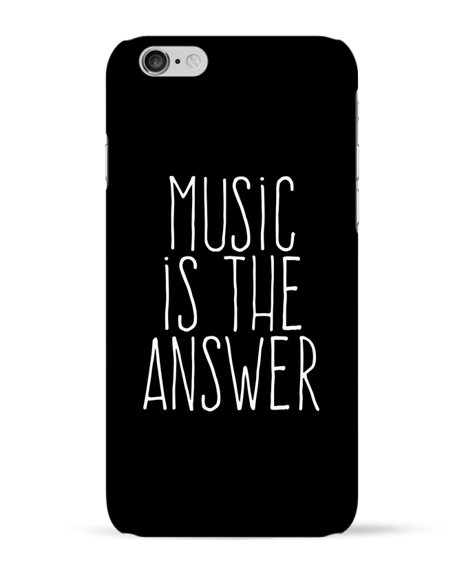 Carcasa  Iphone 6 Music is the answer por justsayin