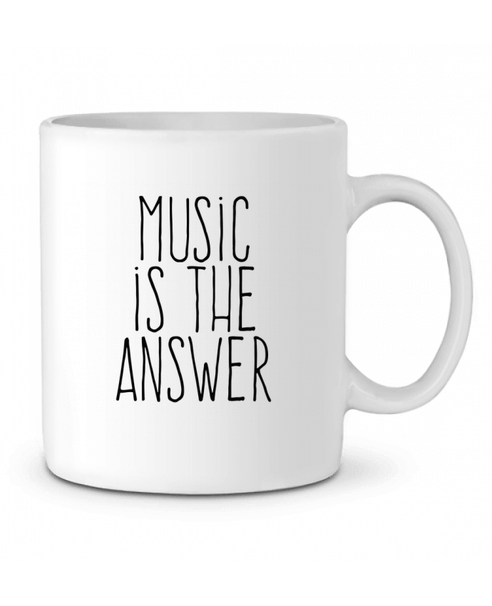 Mug  Music is the answer par justsayin