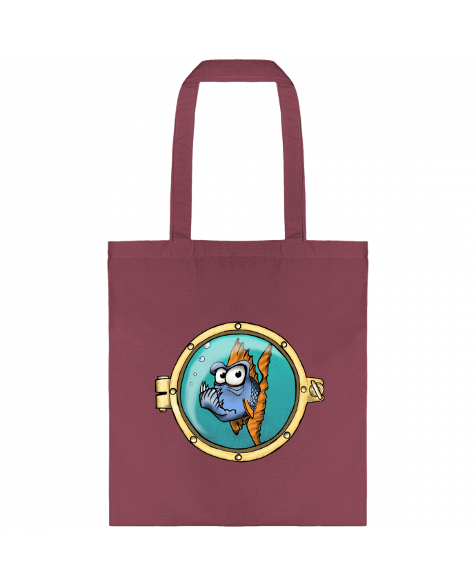 Tote-bag piranha hublot par Gaetan allain