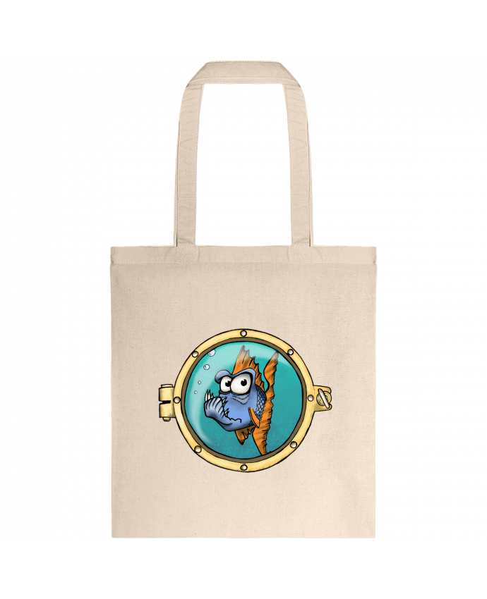 Tote-bag piranha hublot par Gaetan allain