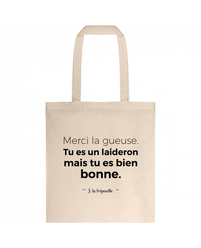 Tote-bag Merci la gueuse par tunetoo