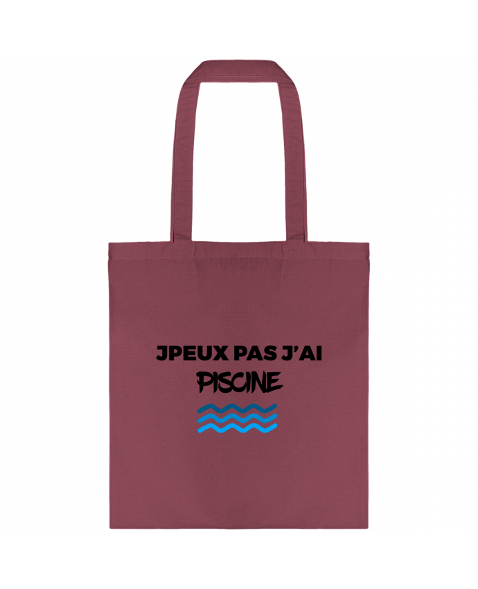 Tote-bag Je peux pas j\'ai piscine par tunetoo