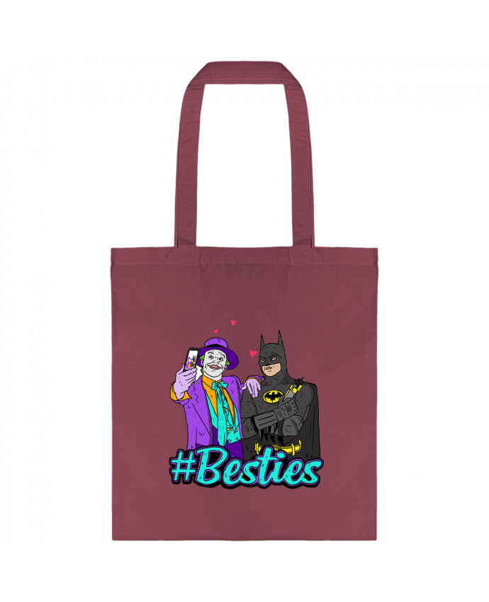 Bolsa de Tela de Algodón #Besties Batman por Nick cocozza