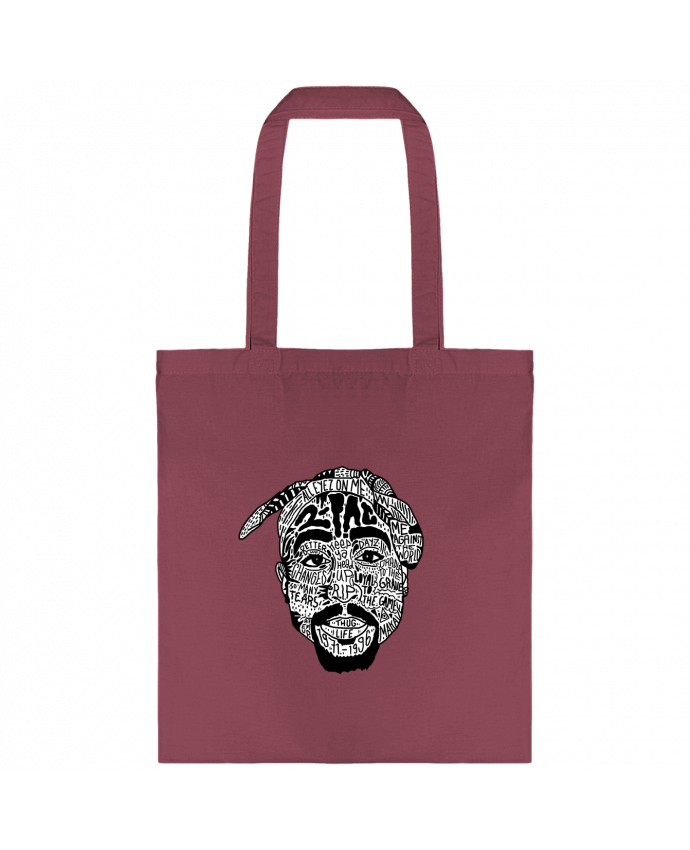 Tote-bag Tupac par Nick cocozza