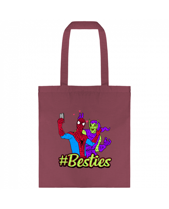 Tote-bag #Besties Spiderman par Nick cocozza
