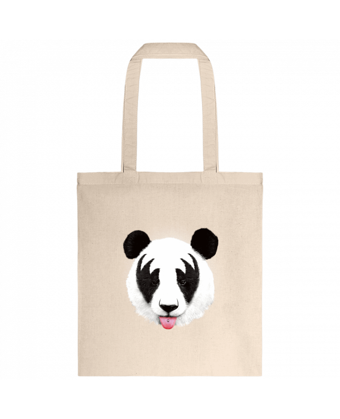 Tote-bag Kiss of a panda par robertfarkas