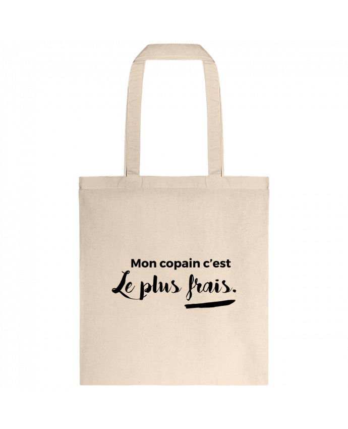 Tote-bag Mon copain c'est le plus frais par tunetoo