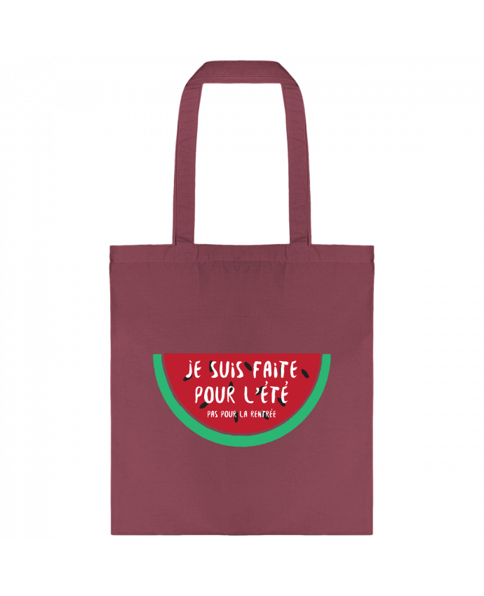 Tote-bag Je suis faite pour l'été par tunetoo