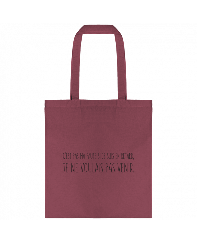 Tote-bag C'est pas ma faute par tunetoo