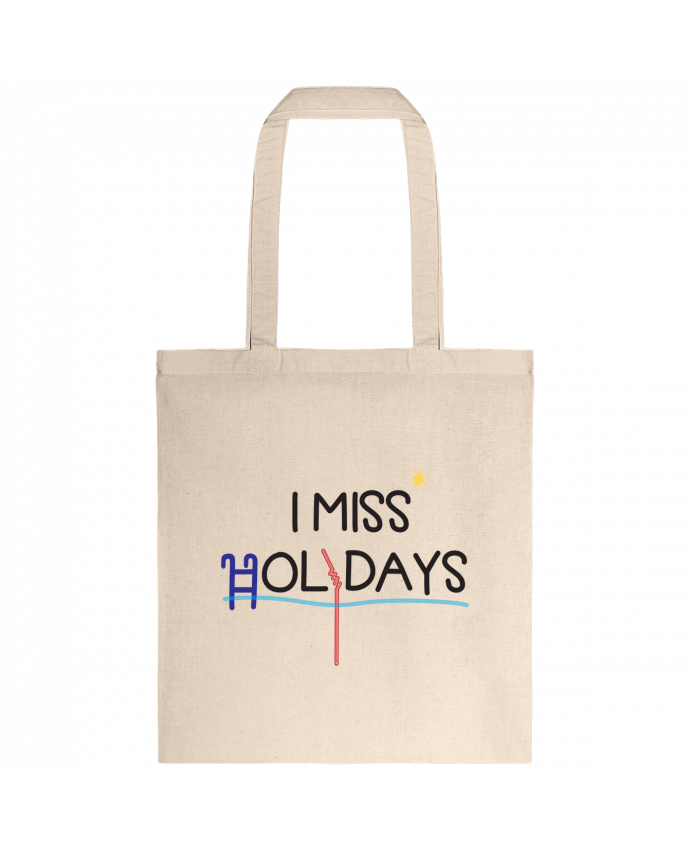 Tote-bag I miss holidays par tunetoo