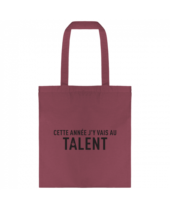 Tote-bag Cette année j'y vais au talent par tunetoo