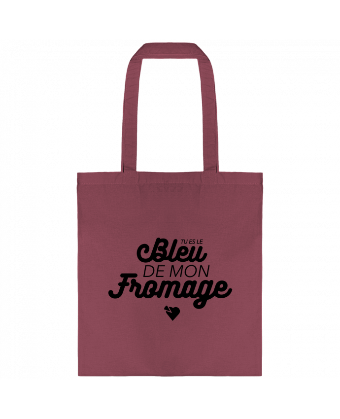 Tote-bag Tu es le bleu de mon fromage par tunetoo
