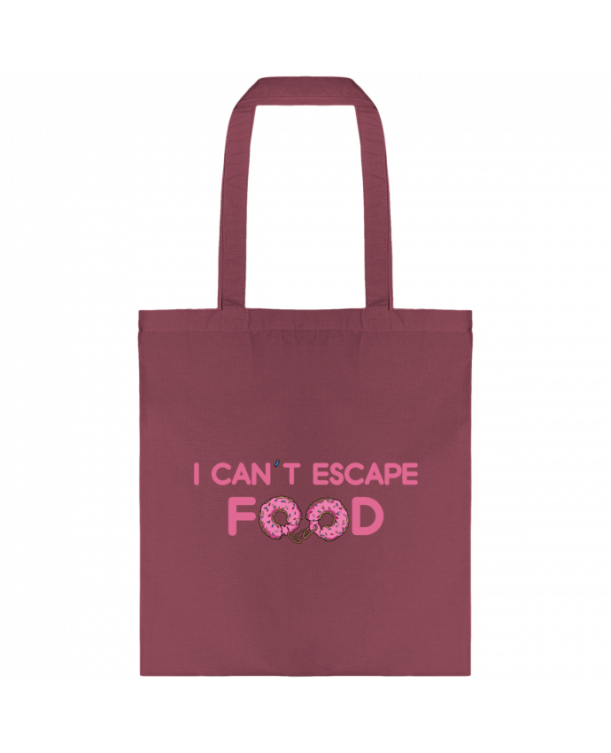 Tote-bag I can't escape food par tunetoo