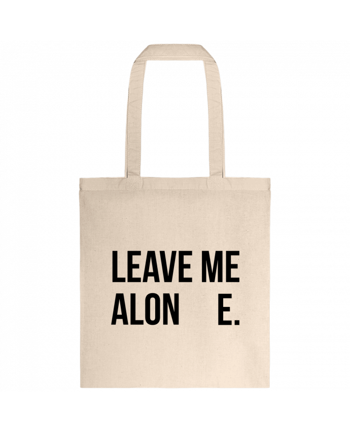 Tote-bag Leave me alone. par tunetoo