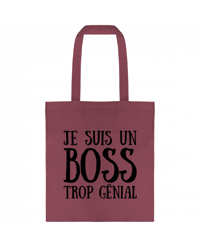 Tote-bag Je suis un boss trop génial par tunetoo