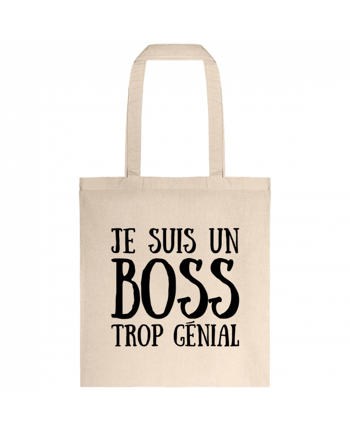 Tote-bag Je suis un boss trop génial par tunetoo