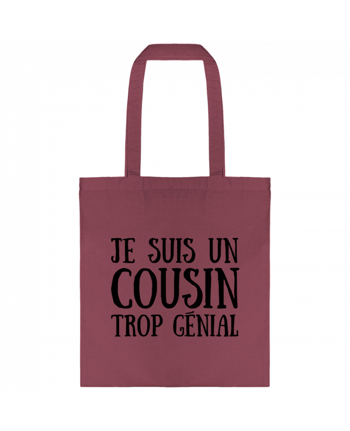 Tote-bag Je suis un cousin trop génial par tunetoo