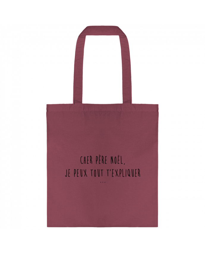 Tote-bag Cher Père Noël, je peux tout t'expliquer... par tunetoo