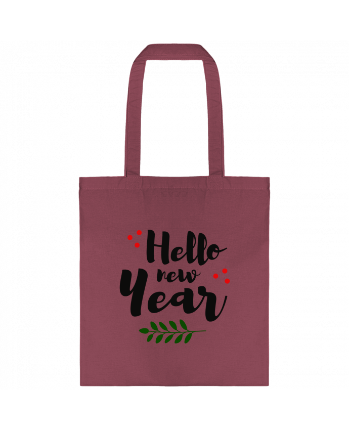Tote-bag Hello New Year par tunetoo