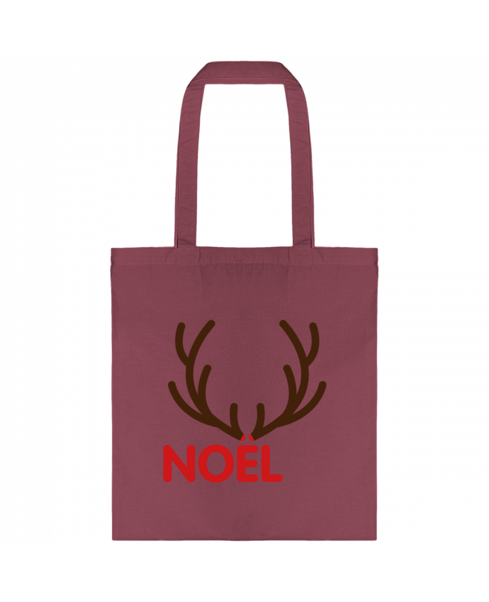 Tote-bag Noël avec bois de renne par tunetoo