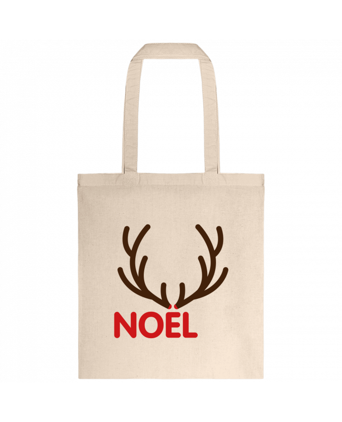 Tote-bag Noël avec bois de renne par tunetoo