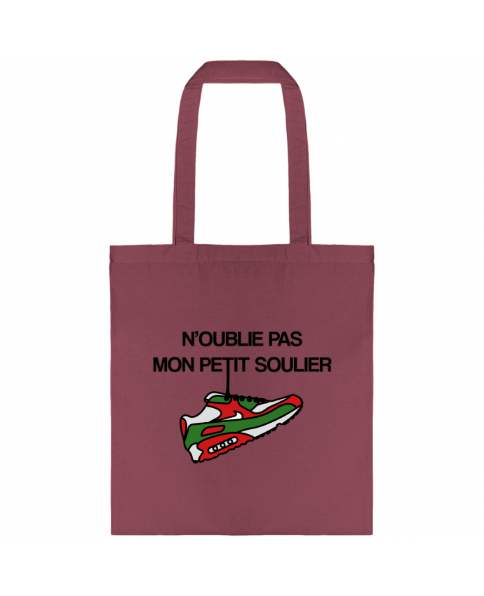 Tote Bag cotton N'oublie pas mon petit soulier by tunetoo