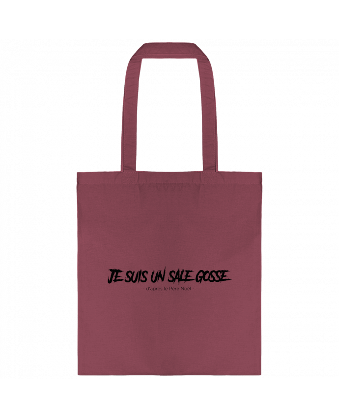 Tote-bag Je suis un sale gosse - d'après le Père Noël - par tunetoo