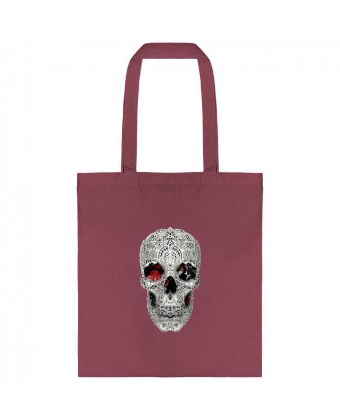 Tote-bag Lace skull 2 light par ali_gulec