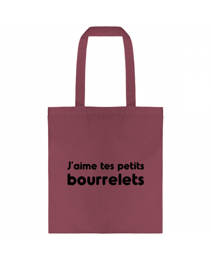 Tote Bag cotton J'aime tes petits bourrelets by tunetoo
