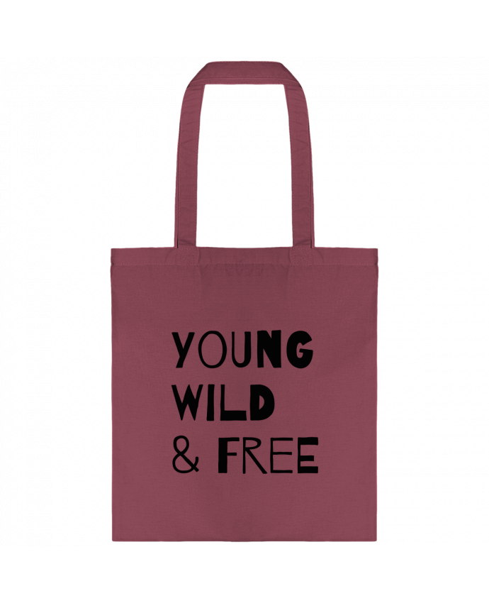 Tote-bag YOUNG, WILD, FREE par tunetoo