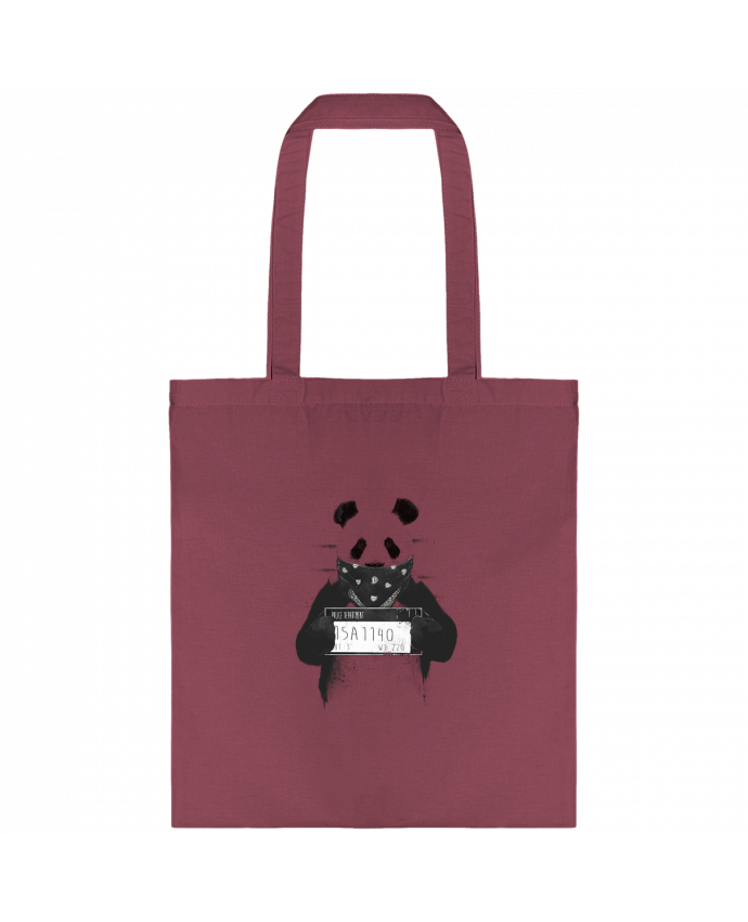 Tote-bag Bad panda par Balàzs Solti