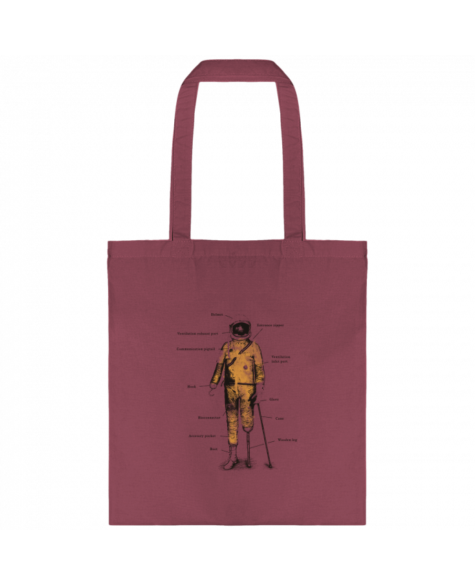 Tote-bag Astropirate with text par Florent Bodart