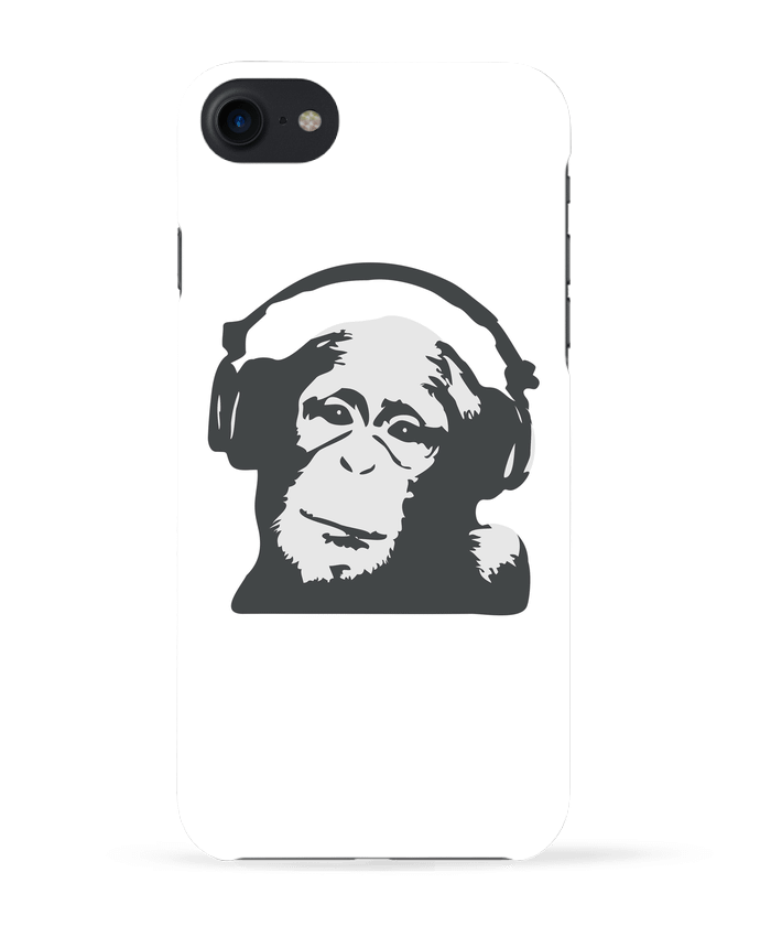 COQUE 3D Iphone 7 DJ monkey de justsayin