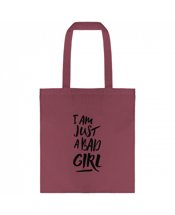 Bolsa de Tela de Algodón I am just a bad girl por tunetoo