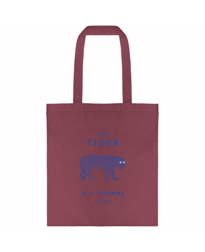 Tote-bag Smile Tiger par Florent Bodart