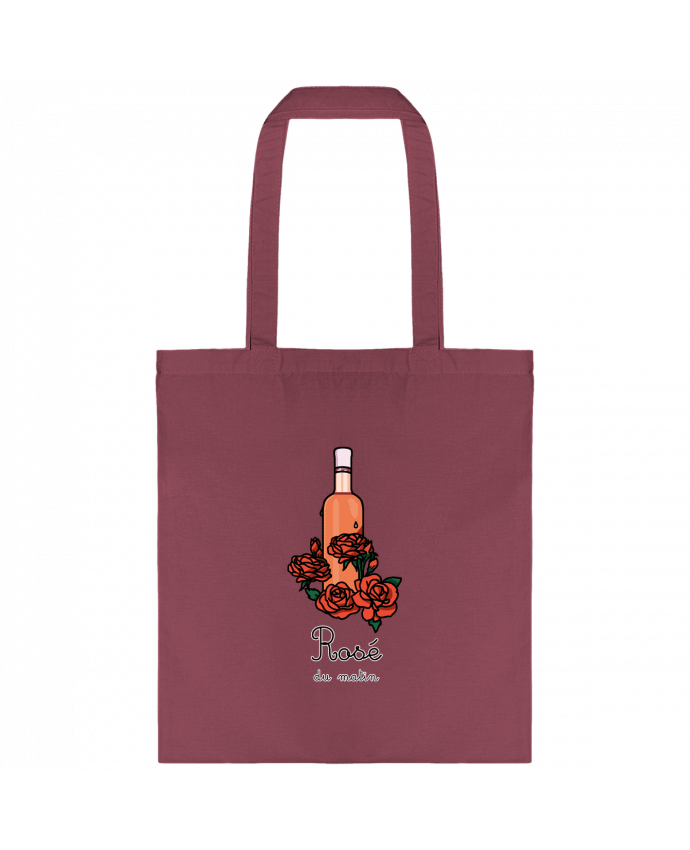 Tote-bag Rosé du matin par tattooanshort