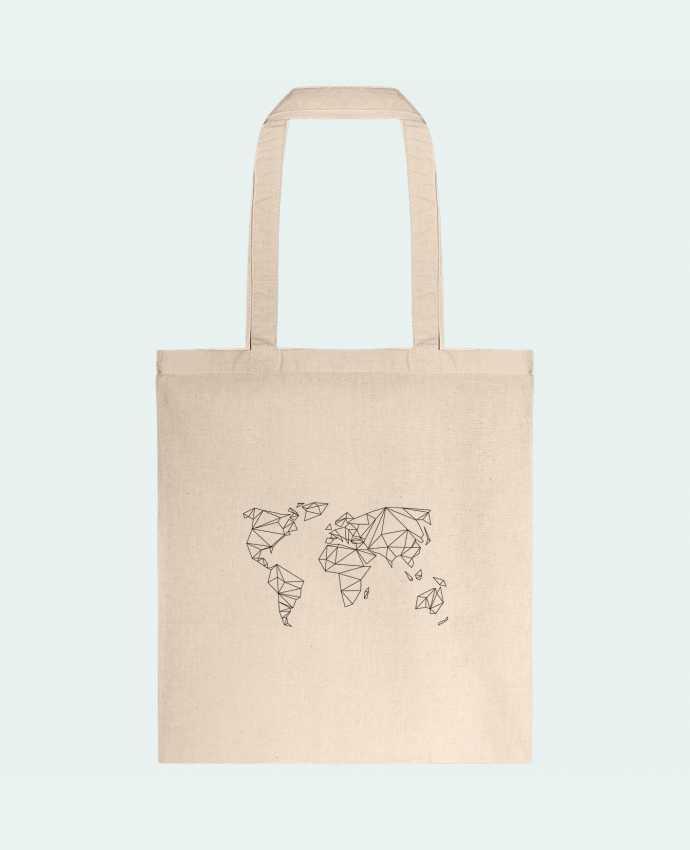 Tote Bag cotton Geometrical World by na.hili