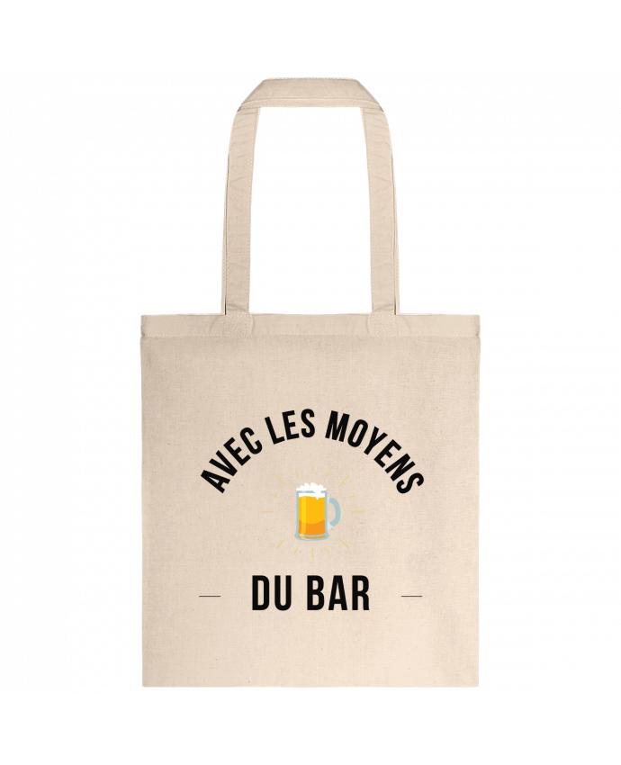 Tote-bag Avec les moyens du bar par Ruuud