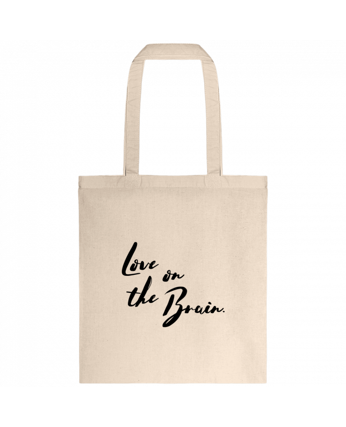 Tote-bag Love on the brain par tunetoo