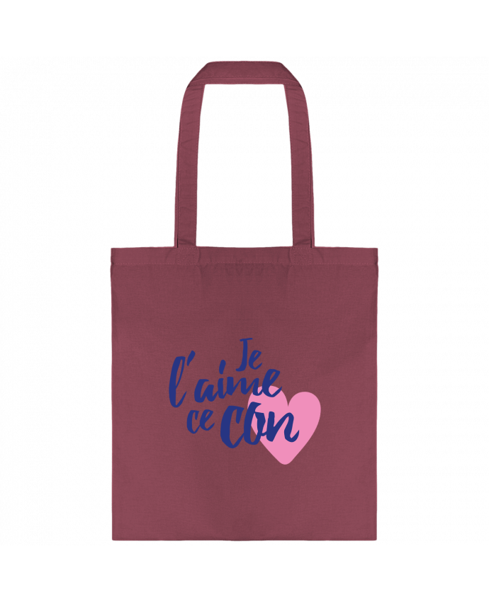 Tote-bag Je l'aime ce con par tunetoo