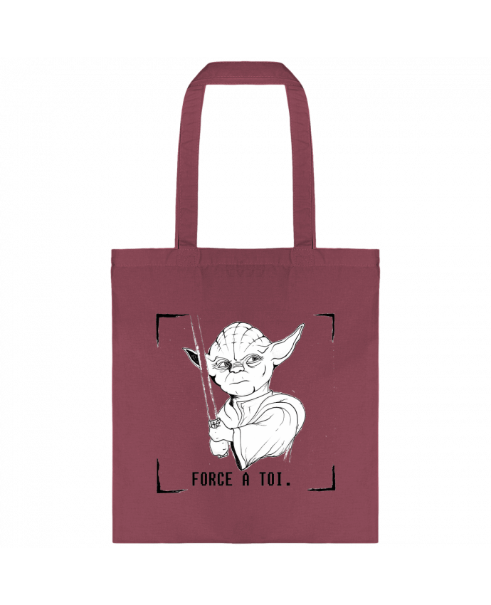 Tote-bag Maître Yoda par Paulo Makesart