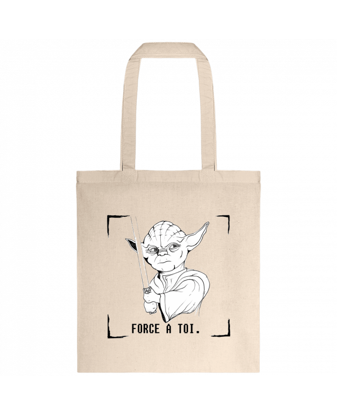 Tote-bag Maître Yoda par Paulo Makesart