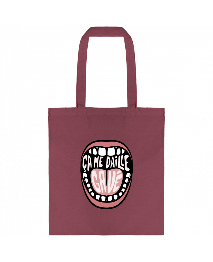 Tote-bag ça me daille gavé bouche par tunetoo